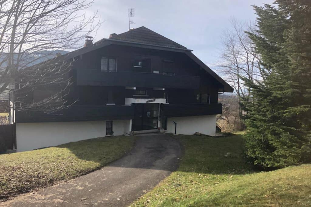 Studio Agreable Et Cosy Avec Vue Sur Les Memises Thollon-les-Memises ภายนอก รูปภาพ