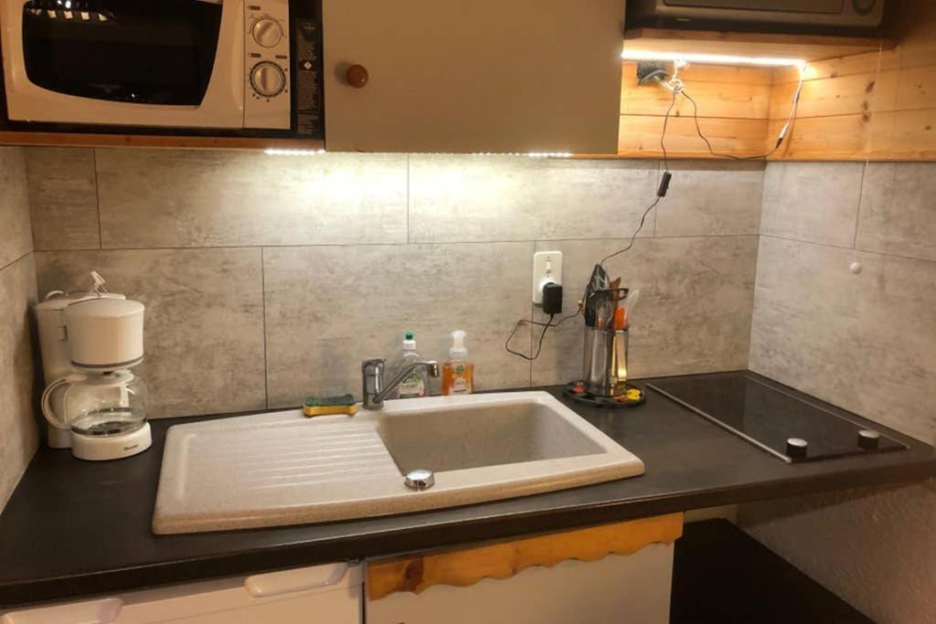 Studio Agreable Et Cosy Avec Vue Sur Les Memises Thollon-les-Memises ภายนอก รูปภาพ